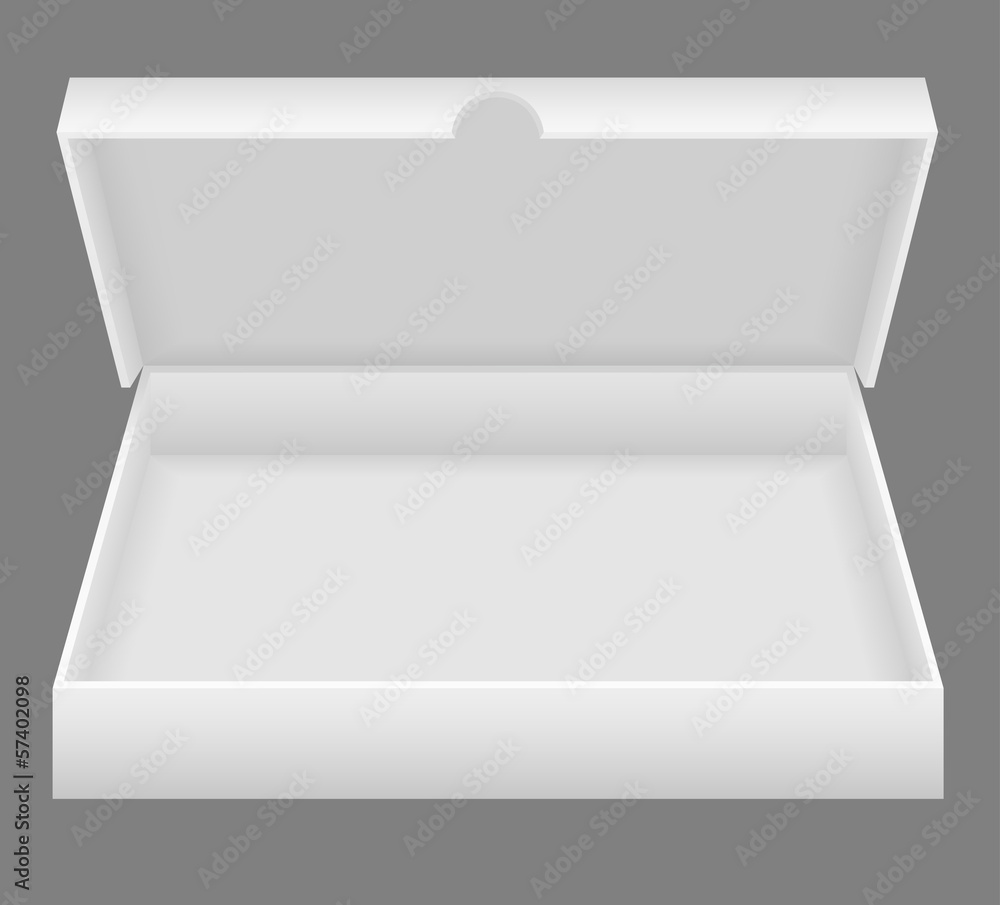 white open packing box vector illustration white open packing box vector illustration