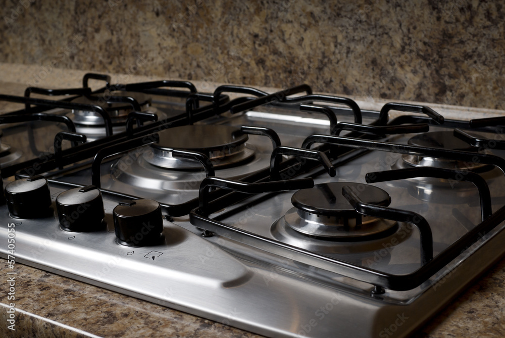 burners on the gas stove in the kitchen burners on the gas stove in the kitchen