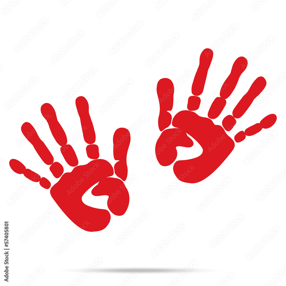 popular scream red blood two handprints halloween isolated on wh popular scream red blood two handprints halloween isolated on wh