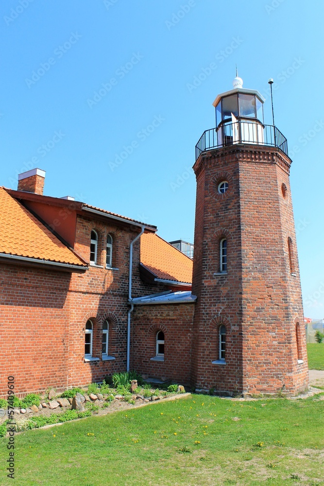 brick lighthouse