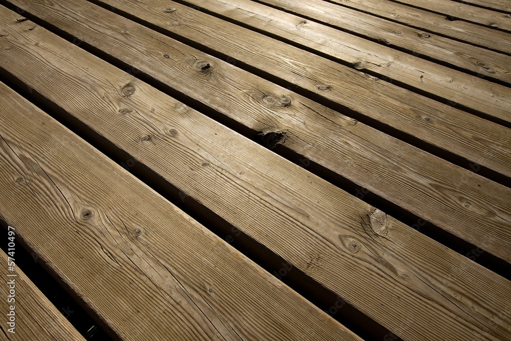 Fototapeta premium Wood deck