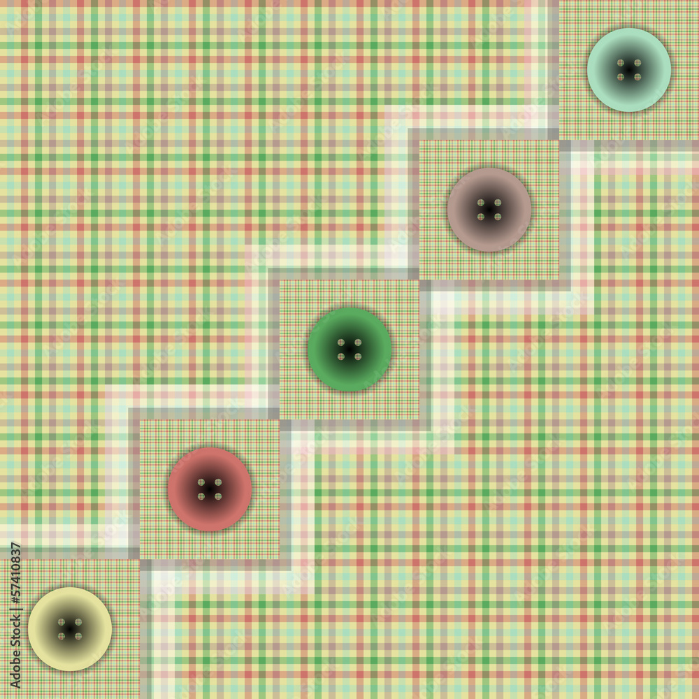 set of fabric with buttons set of fabric with buttons