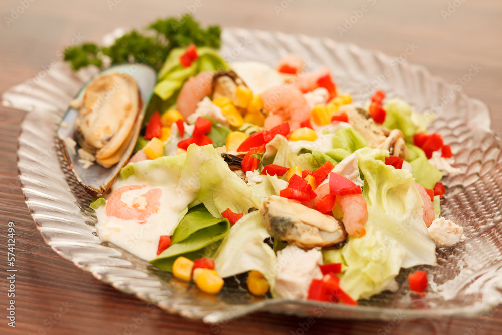 Seafood salad