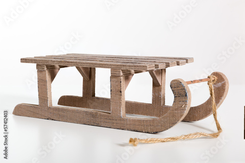 Schlitten bereit zur Ausfahrt