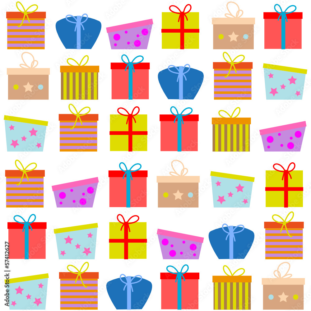 Geschenke Hintergrund, nahtlos Geschenke Hintergrund, nahtlos