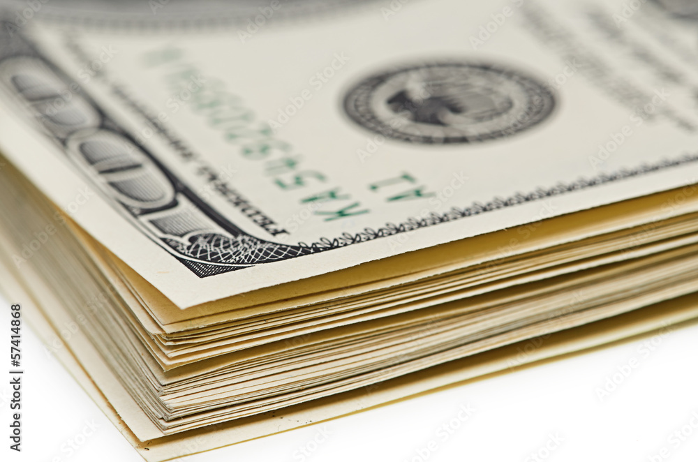 pack of dollars. pack of dollars.