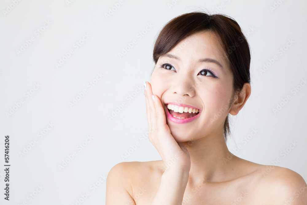 attractive asian woman skin care image attractive asian woman skin care image