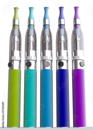 Colorful e-cigs