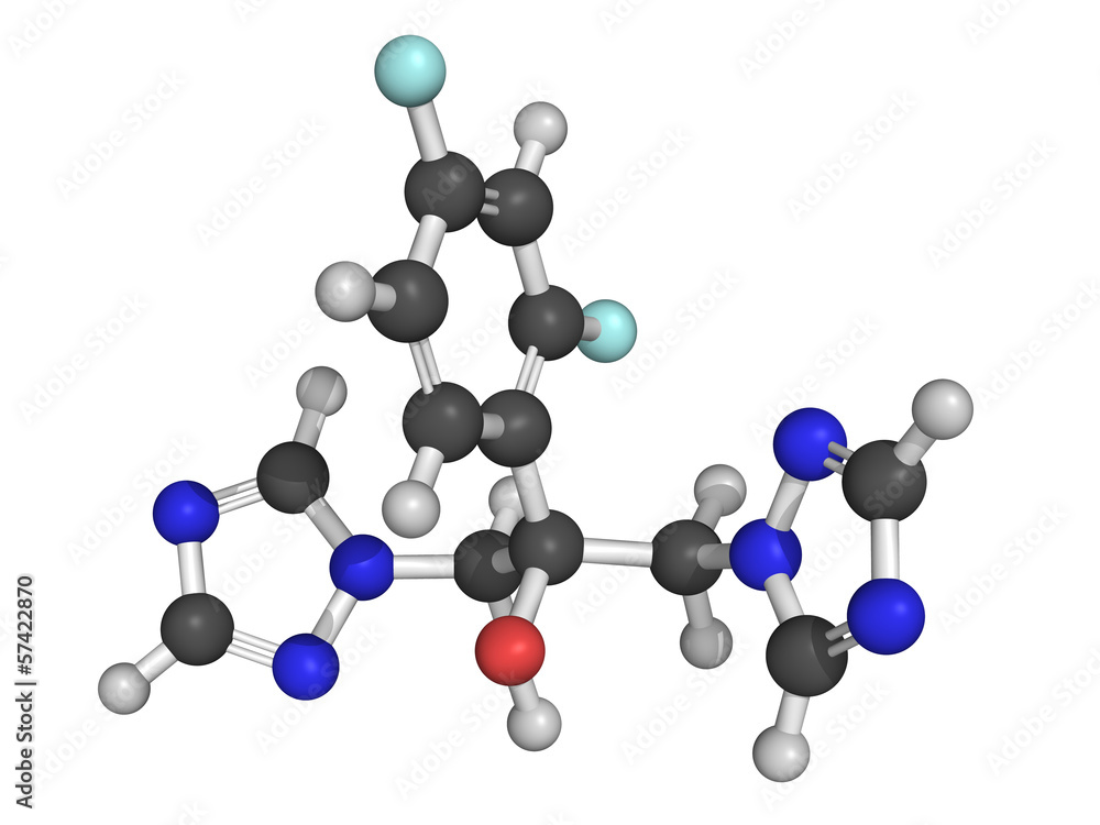 Chemical structure of fluconazole Chemical structure of fluconazole