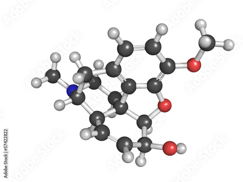 Codeine pain and cough relief drug