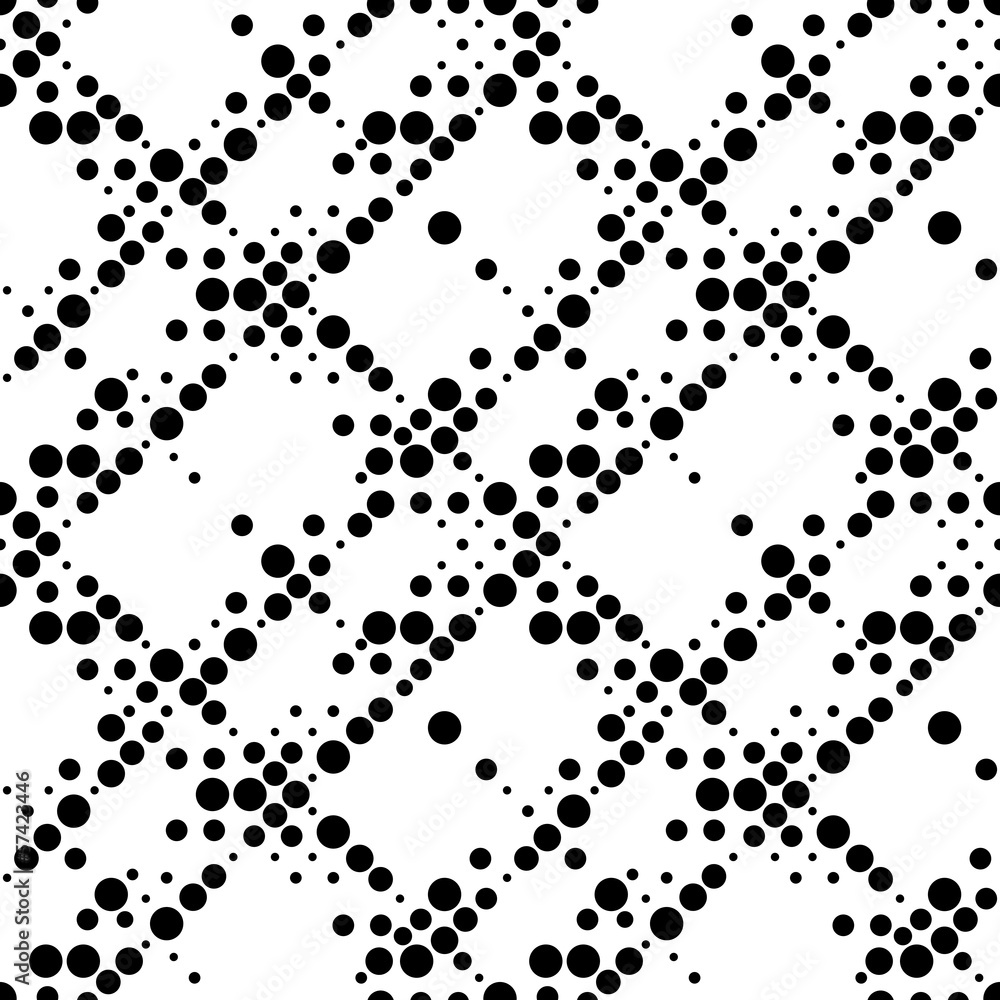 Seamless Monochrome Pattern Seamless Monochrome Pattern