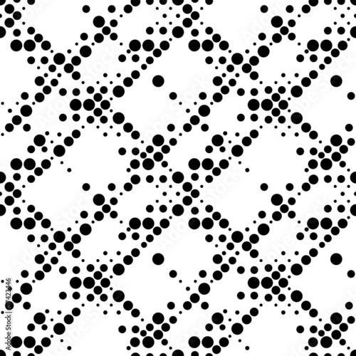 Seamless Monochrome Pattern