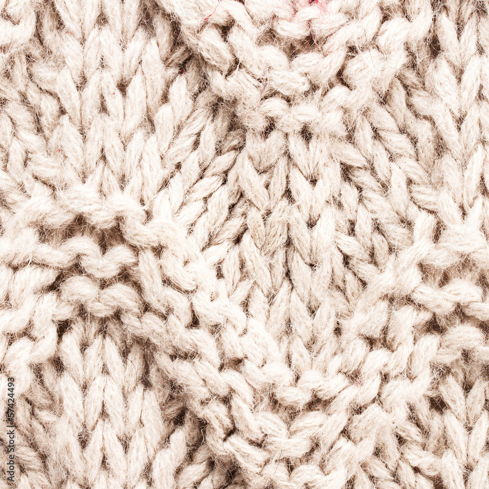 White knitting background texture. Knit woolen Fabric textile mu White knitting background texture. Knit woolen Fabric textile mu