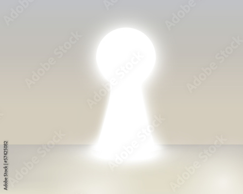 Business Keyhole, vector