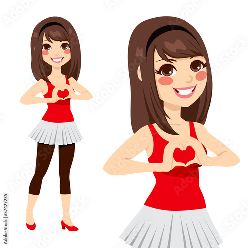 Teen Love Heart Sign