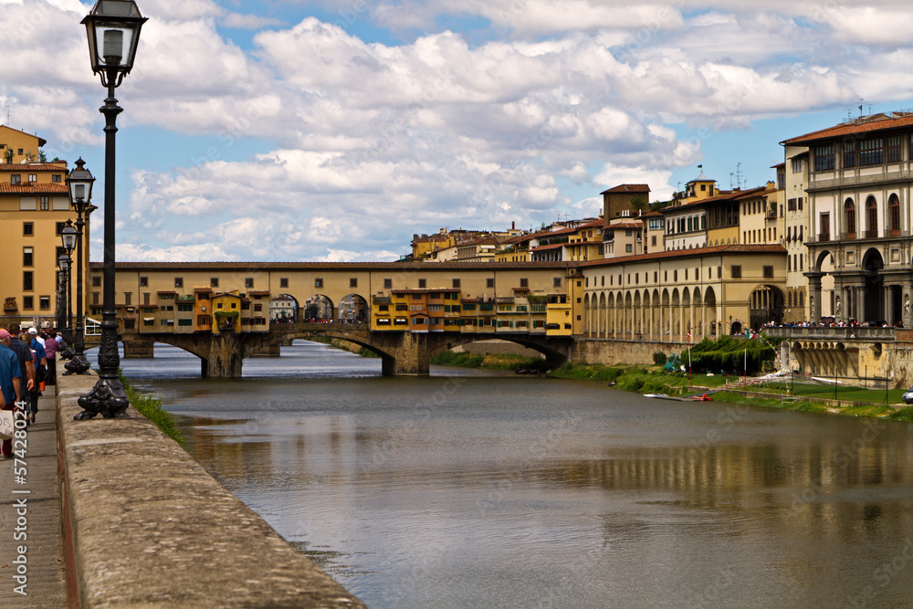 Fototapeta premium Ponte Vecchio, Florenz