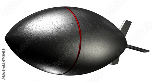 Obraz na plátně Retro Bomb