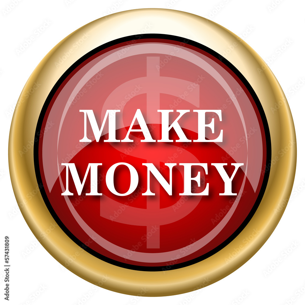 Make money icon Stock Photo Adobe Stock