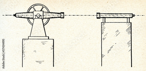 Obraz na plátne Optical collimator