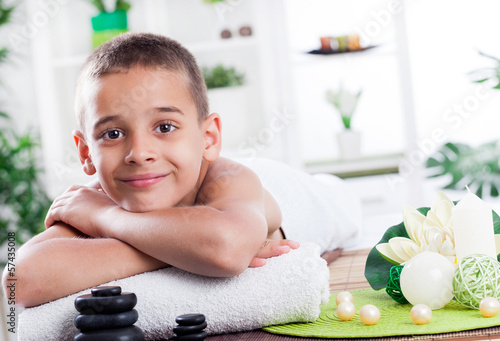 child spa treatment