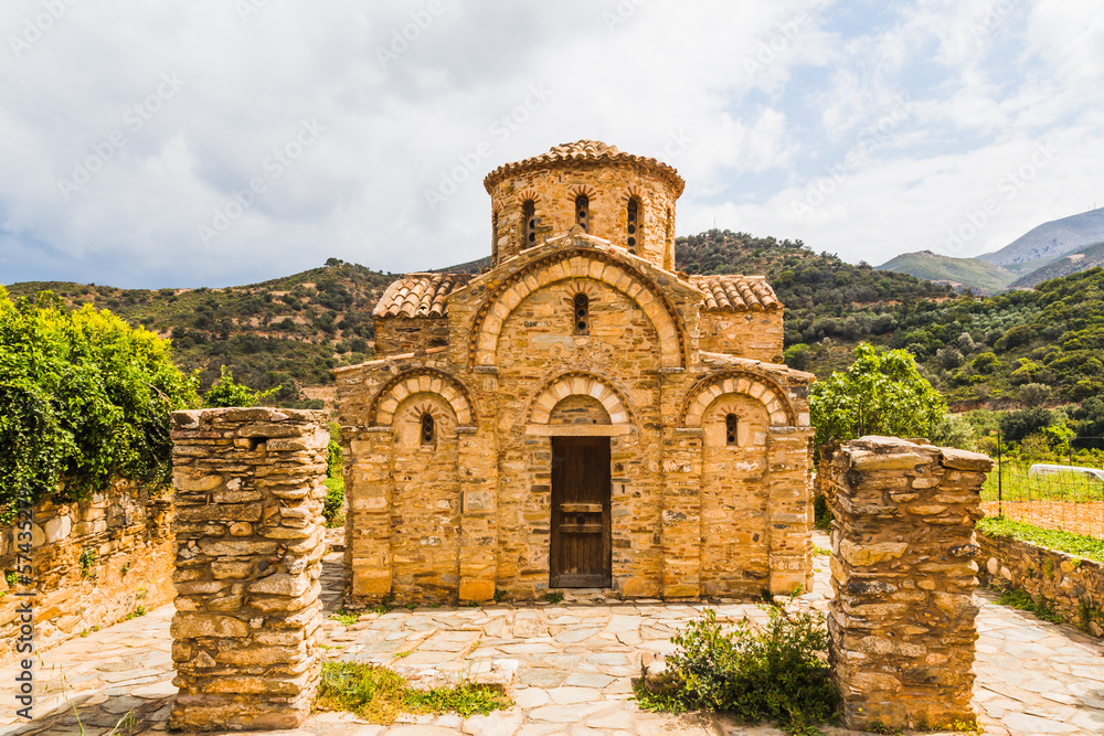 Church of the Panayia in Fodele. Crete