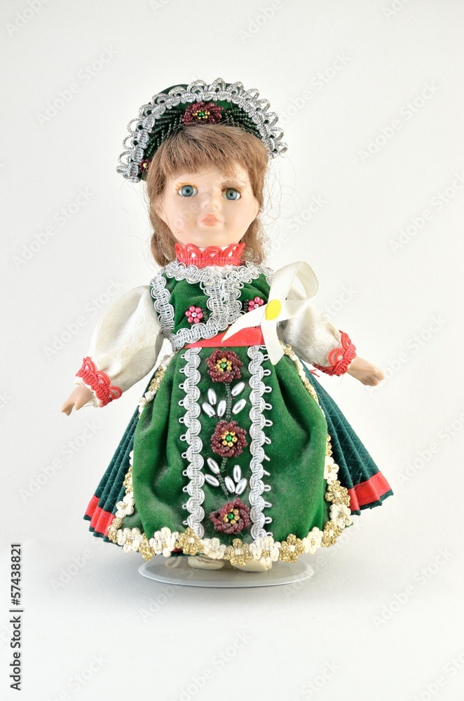 doll in regional costume