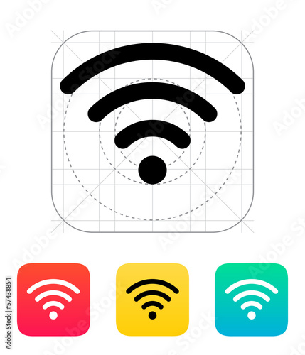 Wireless network icon.
