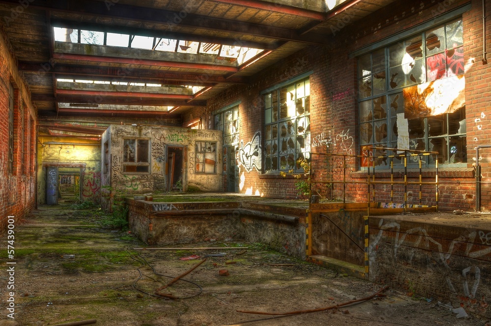 Abandoned factory Abandoned factory