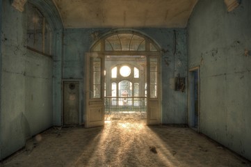 Wandcirkels Oud Ziekenhuis Beelitz Verlaten ziekenhuis in Beelitz  © Stefan Schierle