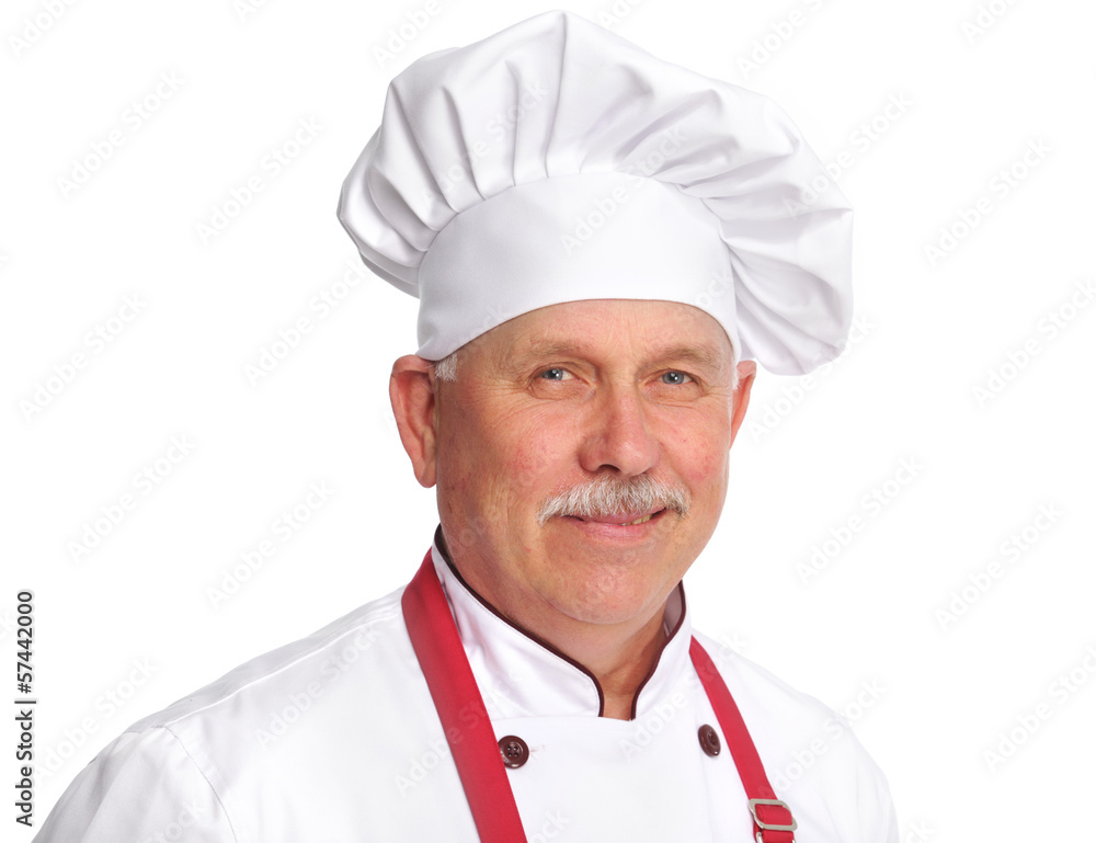 Chef portrait. Chef portrait.