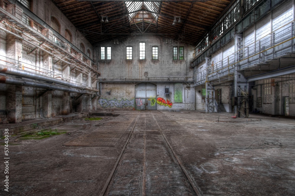 Old abandoned hall