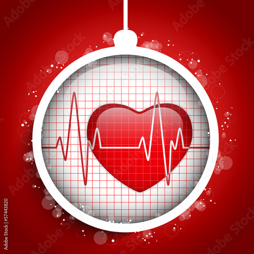 Merry Christmas Doctor Hospital Heart Ball