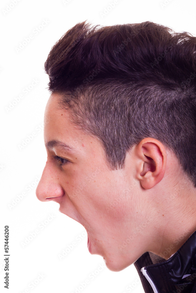 Obraz premium Shouting boy