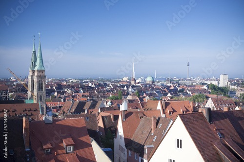 Old city in Nuremberg