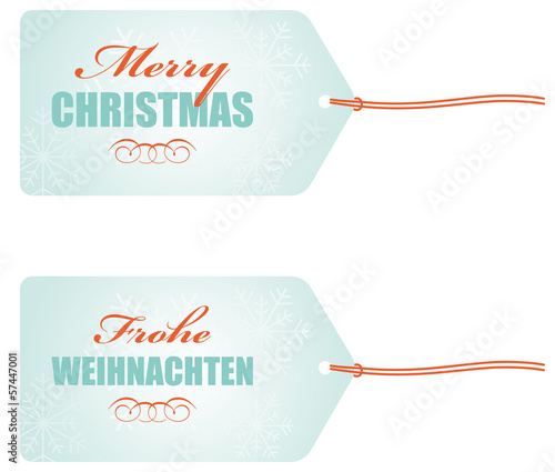 anhänger merry christmas frohe weihnachten