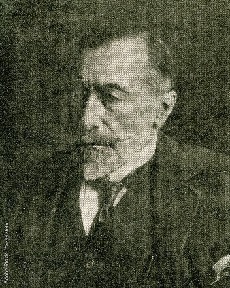 Naklejka premium Joseph Conrad, Polish author who wrote in English