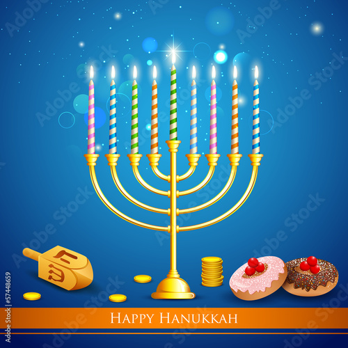 Hanukkah Background