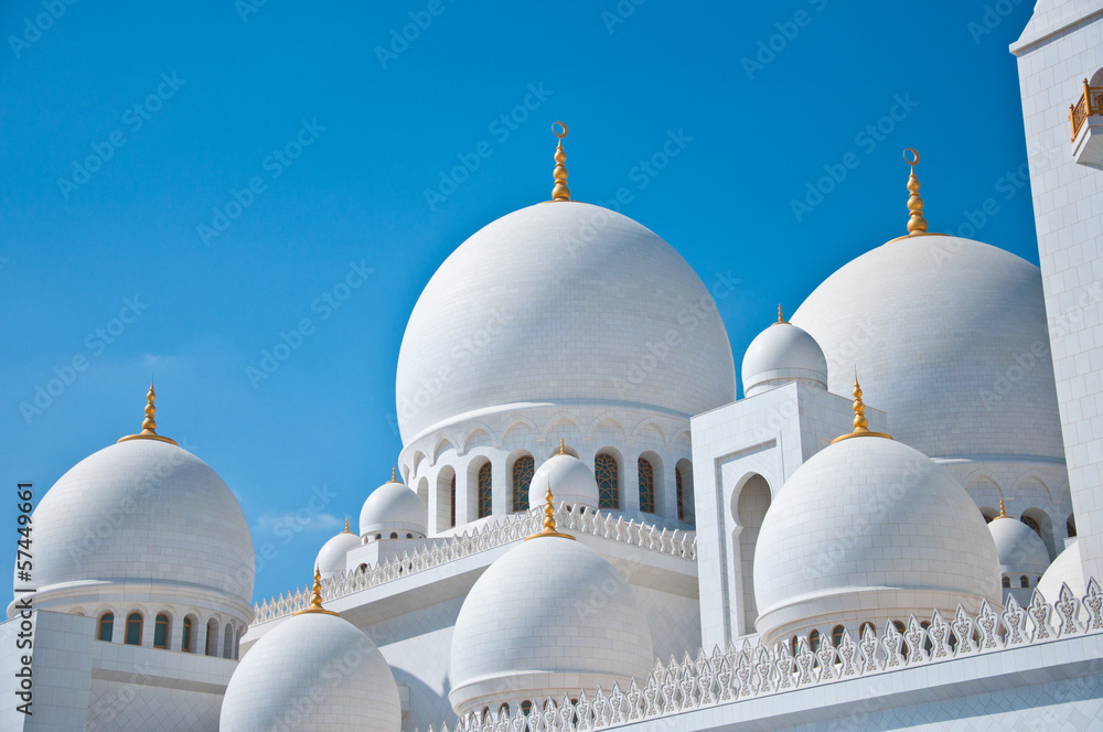 Abu Dhabi White Sheikh Zayed Mosque