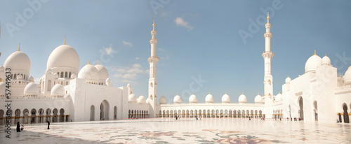 Abu Dhabi White Sheikh Zayed Mosque