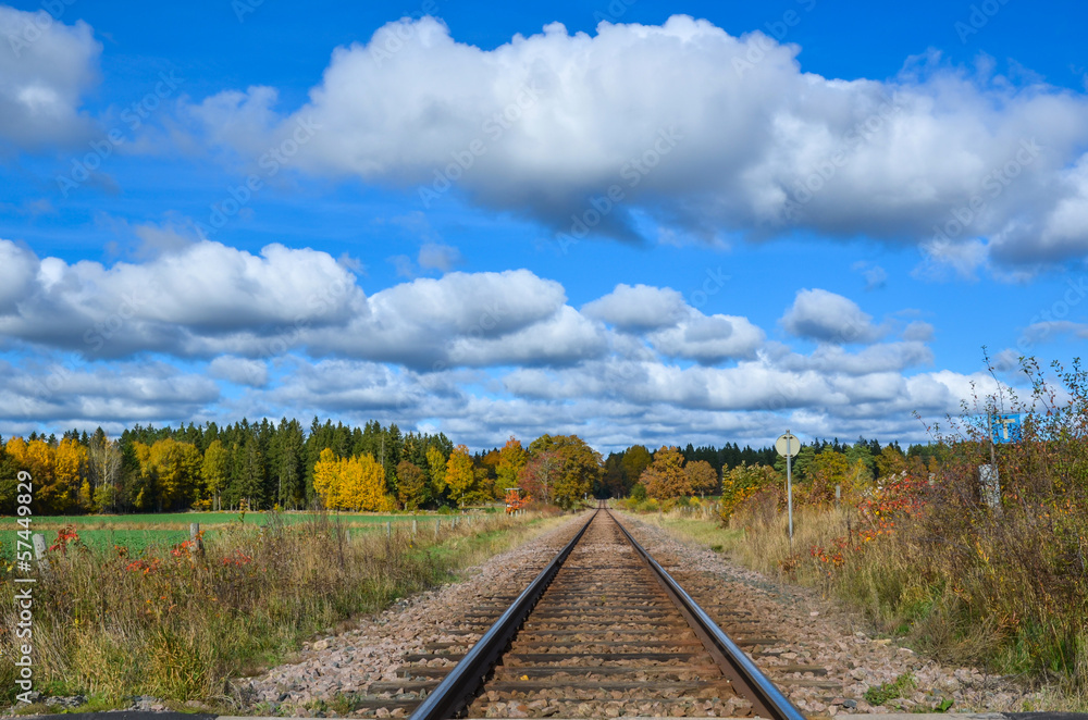 Obraz premium Railroad Tracks