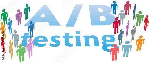 A B choice test marketing people