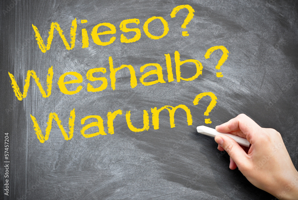 Wieso Weshalb Warum? Stock-Foto | Adobe Stock