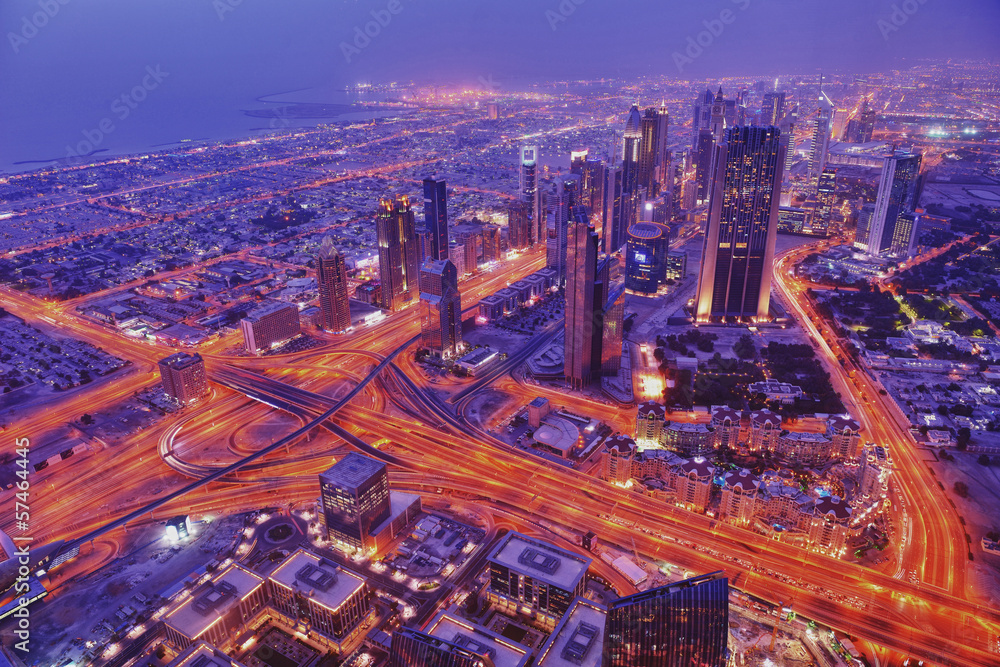 Obraz premium dubai skyline