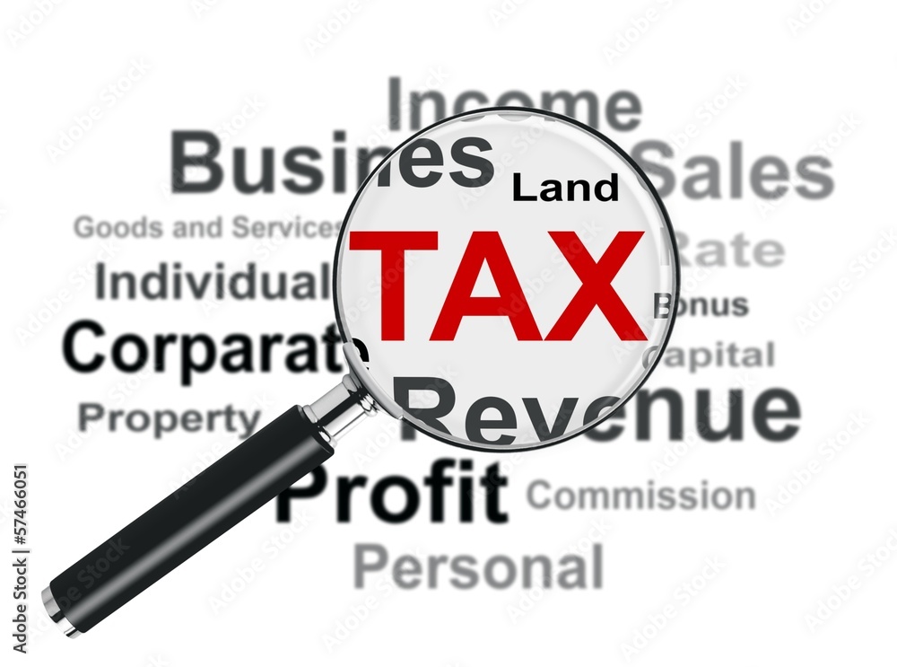 Magnifying Glass and Tax Magnifying Glass and Tax