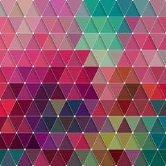 Keuken achterwand Zigzag Triangles Pattern  © radharamana