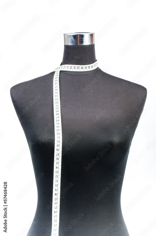 fashion dummy with measuring tape fashion dummy with measuring tape