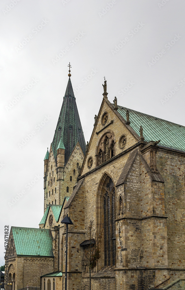Fototapeta premium Paderborn Cathedral, Germany