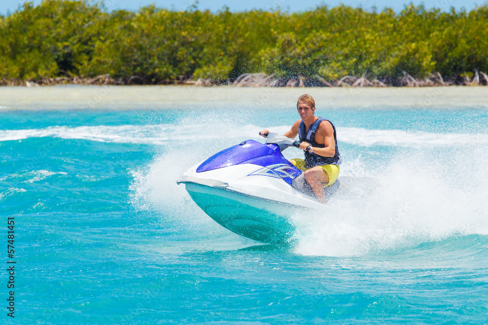 Man on Jet Ski