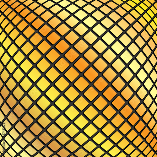 abstract geometric background.design of yellow rectangles.mosaic