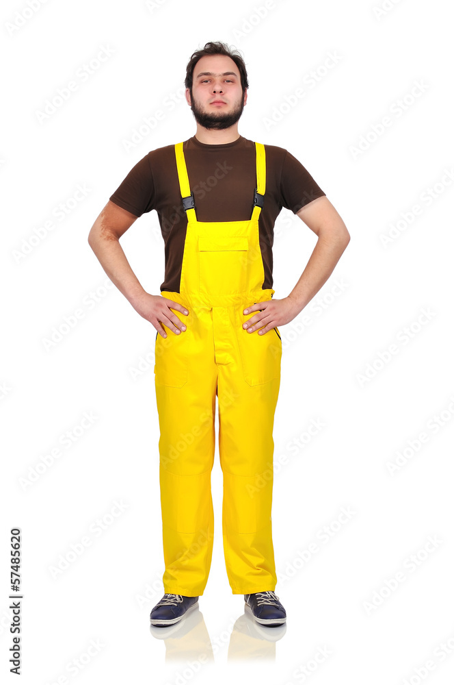 builder with beard builder with beard